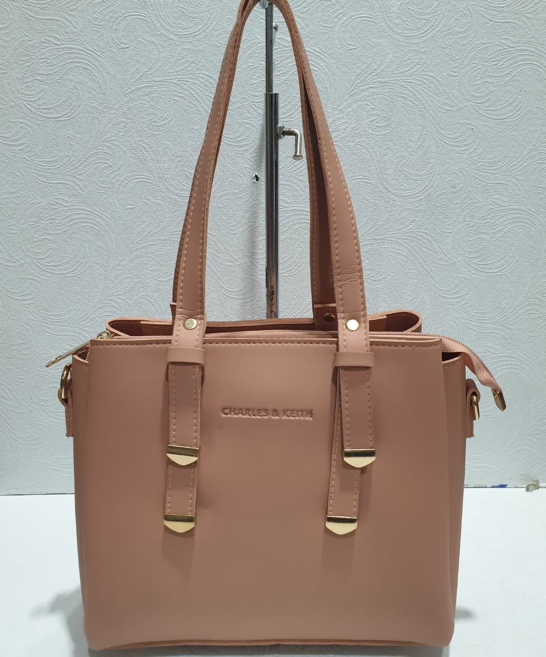 Mauve Shoulder Tote