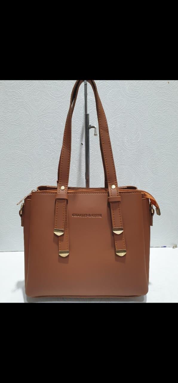 Caramel Tab Tote