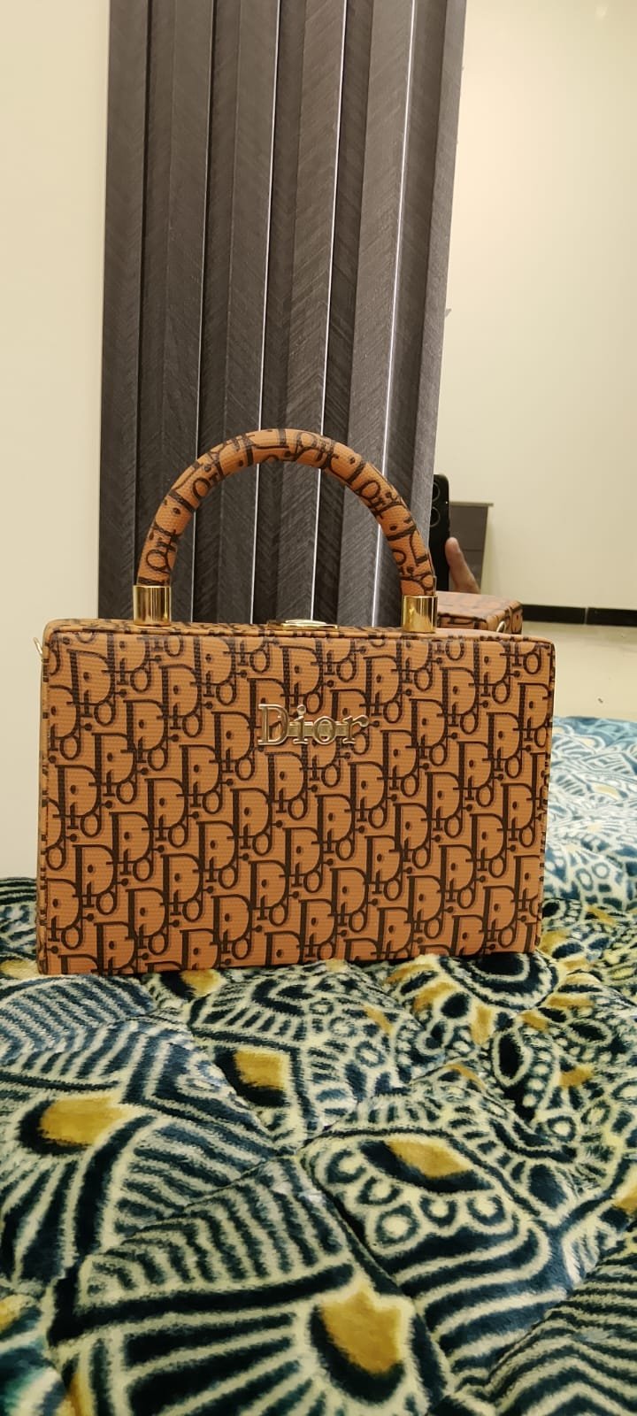 Brown Monogram Frame Bag